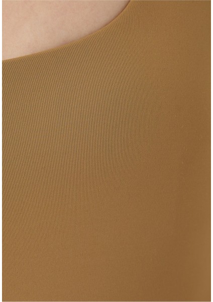 Bedeninizi Saracak Modern Tank Bodysuit - Bej fırsatları