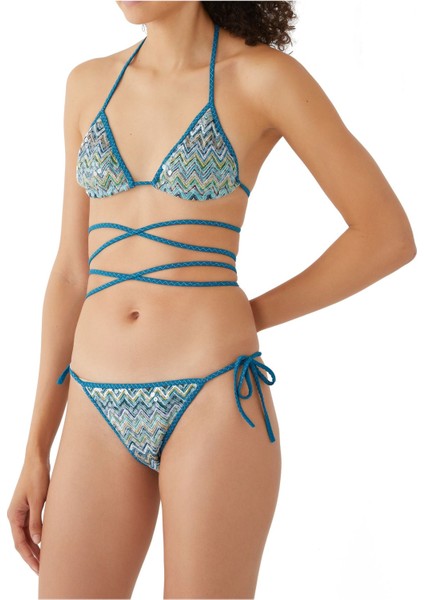 Zigzag Desenli Bikini