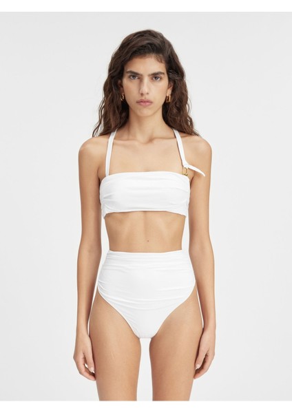 Yüksek Bel Ruched Bikini Altı Tanga Kesim & Konforlu Tasarım modelleri