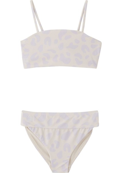 Çocuklar Için Uv Koruma Özellikli Bikini Seti