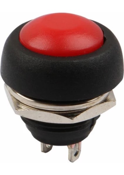 Yuvarlak 12MM Buton (PBS33B)(IC-184)