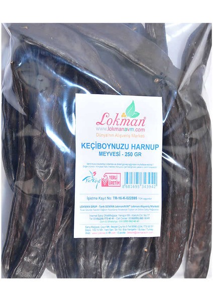 Keçiboynuzu Harnup Meyvesi 250 gr Paket