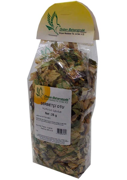Şerbetçi Otu Doğal 25 gr Paket