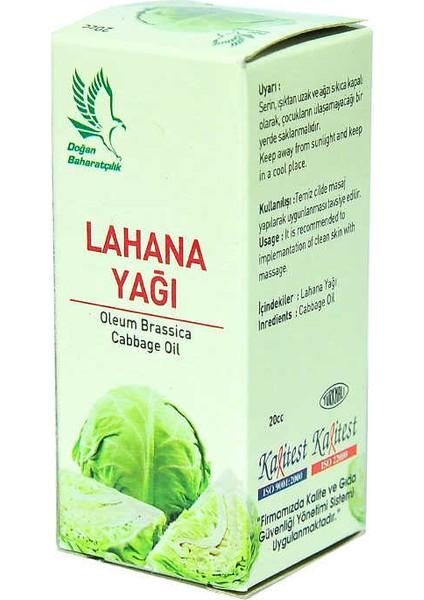 Lahana Yağı 20 cc modelleri