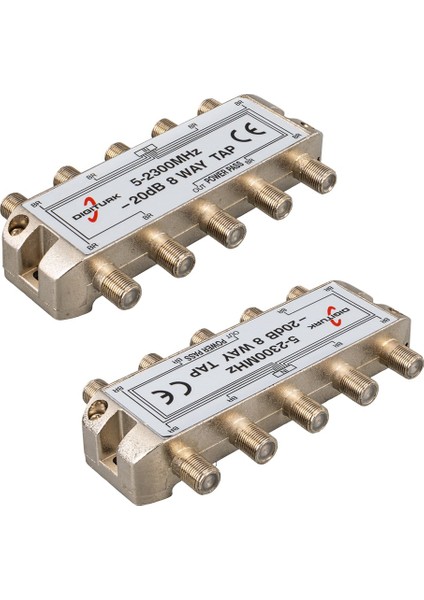 OEM Dıgıturk 5-2150 Mhz 20DB 8 Yollu Tap Swıtch 1/8 Splıtter