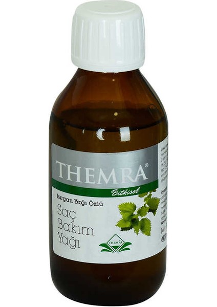 Bitkisel Isırgan Yağı Özlü Yağlı ve Cansız Saç Bakım Yağı 100 cc