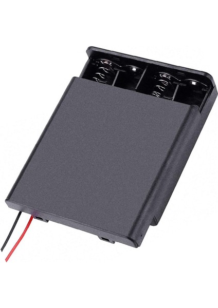 Pil Yuvası 4lü Kapaklı Switchli Aa (IC-233F)