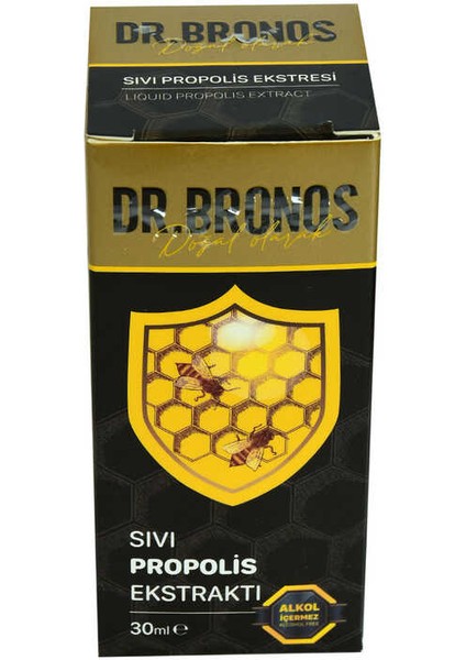 Sıvı Propolis Ekstratı Alkolsüz 30 ml