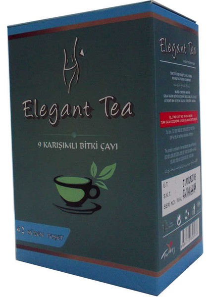 Elegant Tea 9lu Form Bitkisel Çay 42 Süzen Poşet