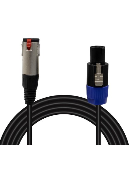 OEM Powermaster LD384 Specon Erkek - Canon Dişi Çevirici Kablo 2 Metre