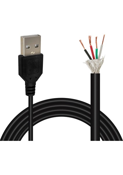 OEM Powermaster 1.5 Metre Açık Uçlu USB Kablo
