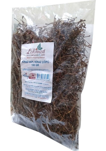 Kiraz Sapı, Kiraz Çöpü 100 gr Paket modelleri