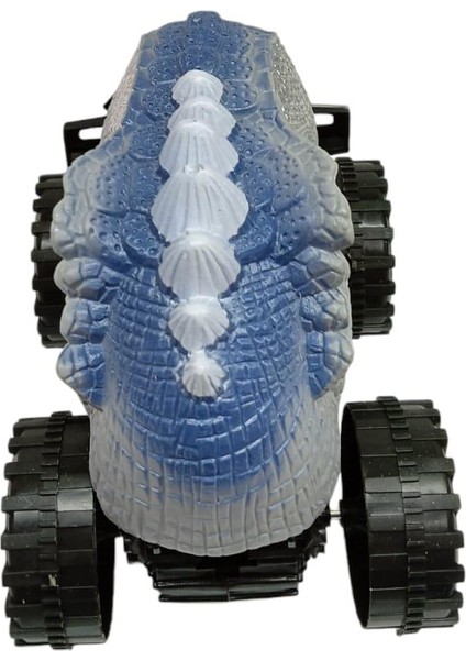 Sürtmeli Dinazor Robota Dönüşen Araba 14 cm - Gri