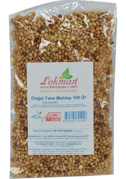 Mahlep Doğal Tane 100 gr Paket fiyatları