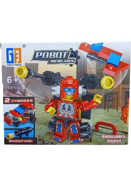 50 Parça 2in1 Robot Serisi
