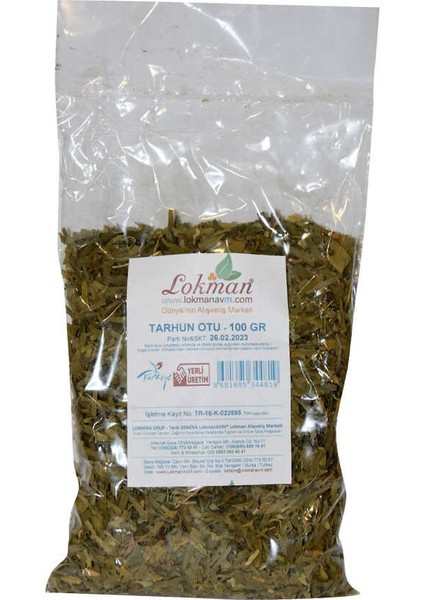 Tarhun Otu Doğal 100 gr Paket fırsatları