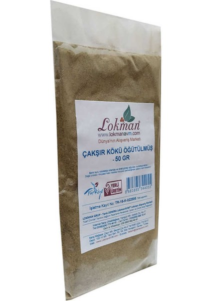 Çakşır Kökü Doğal Öğütülmüş 50 gr Paket fırsatları