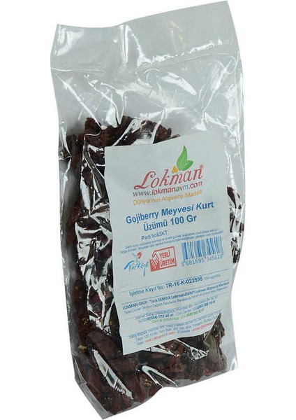Gojiberry Meyvesi Kurt Üzümü Doğal 100 gr Paket fırsatları