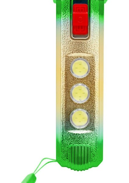 Powermaster TB33 Plastik 1+3 Ledli Şarjlı Kamp Tipi El Feneri