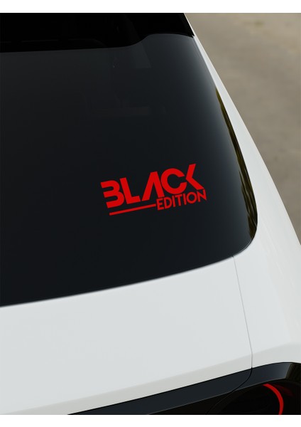Black Edition Araba Cam Sticker