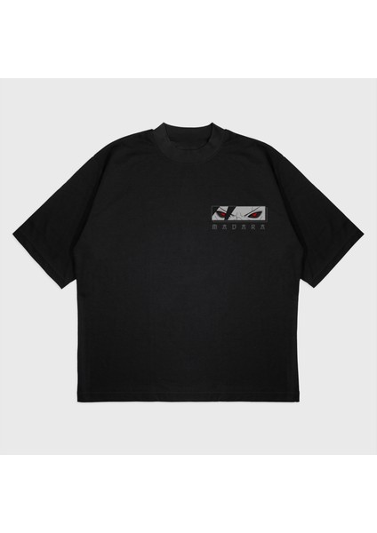 Oversize 'uchiha Clan' Baskılı T-Shırt fiyatları