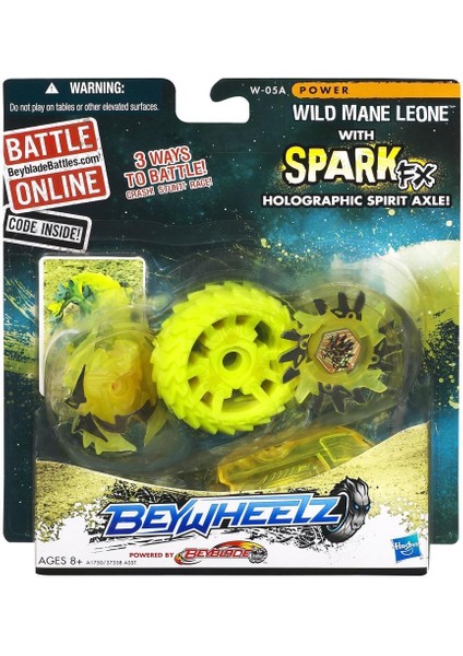 Beyblade Beywheelz Battler W-05 A Wild Mane Leone