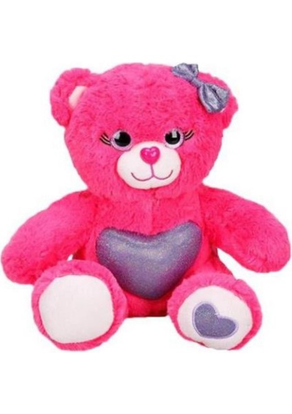 - Peluş Kalpli Oturan Ayıcık 26 cm