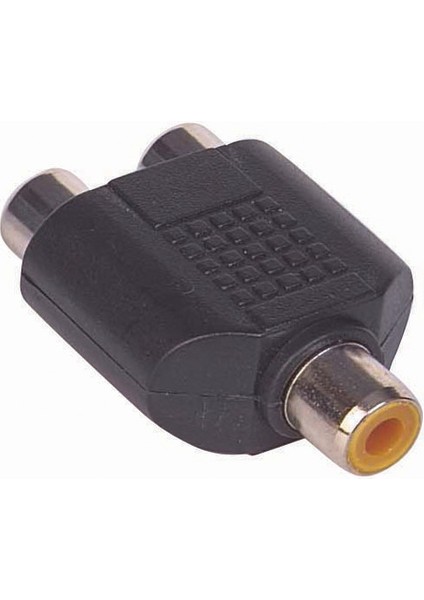 Powermaster PM-1097 1 Rca Dişi - 2 Rca Dişi Çevirici Jack