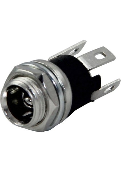 Dc Jak Üstten Somunlu 2.1mm Somunlu Ø8mm (IC-258A)
