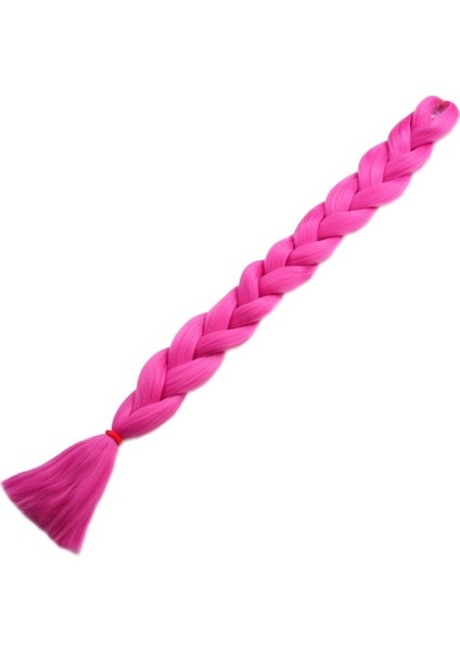 Sentetik Örgülük Saç 100 gr / Açık Fuşya