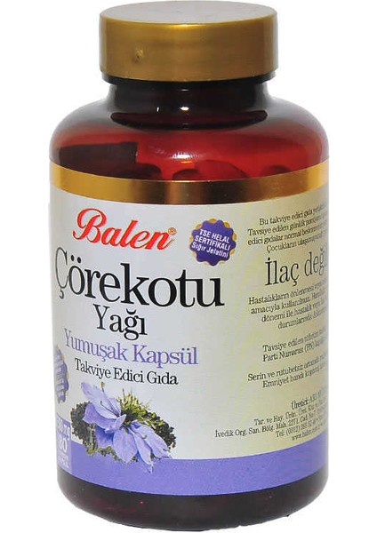 Çörek Otu Yağı 1380 Mg Yumuşak 80 Kapsül modelleri