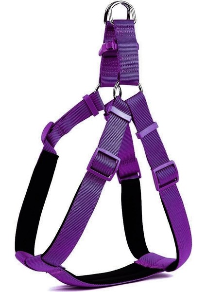 Köpek Bel Tasması 70cm Large Mor