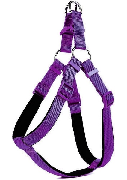 Köpek Bel Tasması 70cm Large Mor