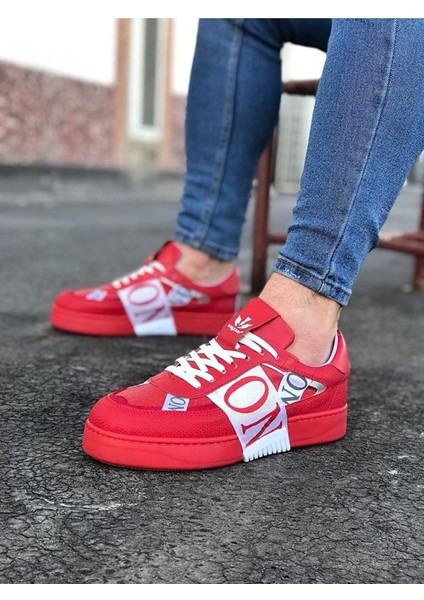Kırmızı Erkek Günlük Ayakkabı modelleri