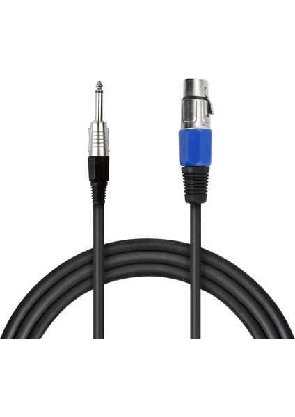OEM Powermaster LD379 Xlr Canon Dişi + 6.3mm Mono Erkek 1 Metre Kablo