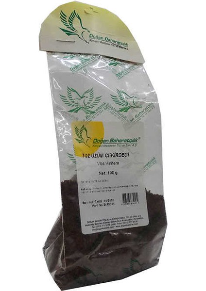 Üzüm Çekirdeği Öğütülmüş Doğal 100 gr Paket modelleri