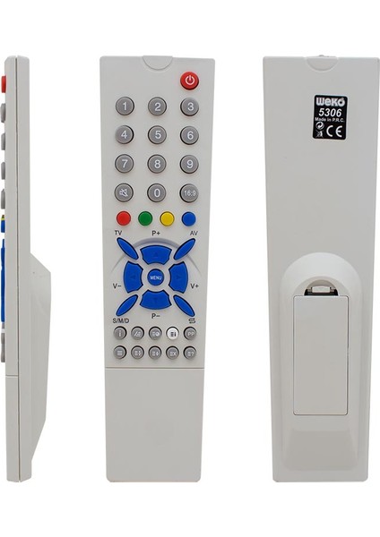 OEM Weko Kt Telefunken*sıemens 70EK Tfk Büyük Tv Kumanda (5306=5305)