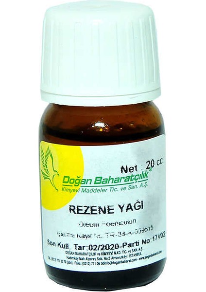 Rezene Yağı 20 cc