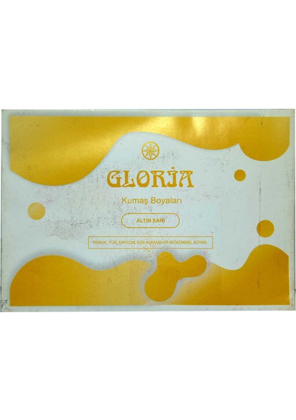 OEM Kumaş Boyası Altın Sarı 10 gr Pkt
