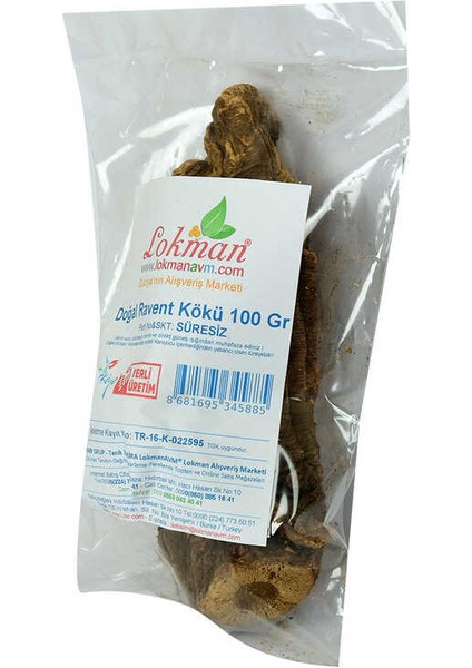 Doğal Ravent Kökü 100 gr Paket modelleri