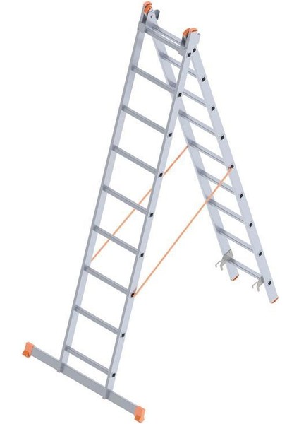 Saraylı 2x9 A Tipi Sürgülü Merdiven 4,94 Metre