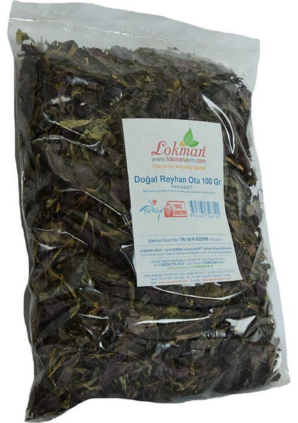 Doğal Reyhan Otu Mor 100 gr Paket modelleri