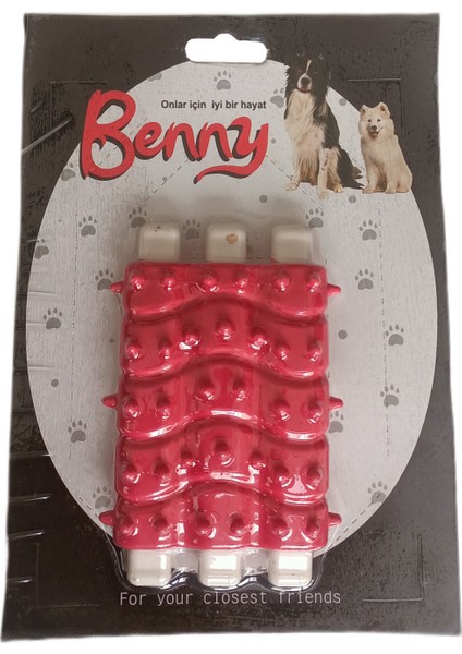 Benny Diş Kaşıma Köpek Oyuncağı Kaburga 10 cm 3 Lü fiyatları
