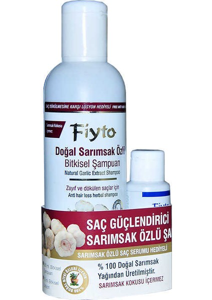 Doğal Sarımsak Özlü Şampuan 500 ml fırsatları