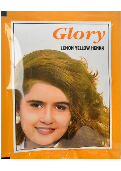 Limon Sarı Hint Kınası (Lemon Yellow Henna) 10 gr Paket