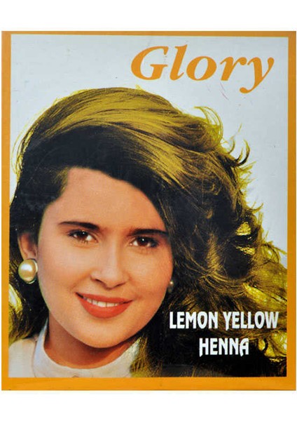 Limon Sarı Hint Kınası (Lemon Yellow Henna) 10 gr Paket