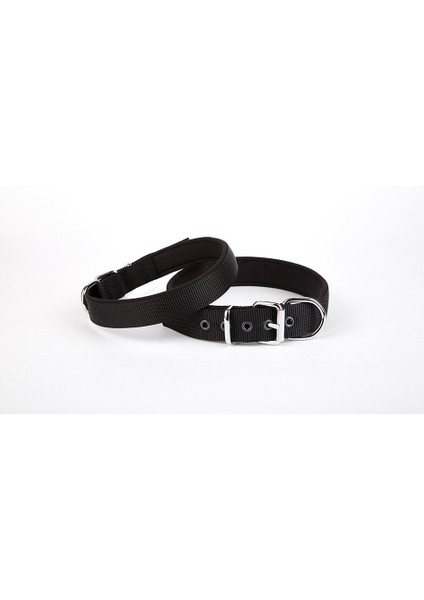 Dokuma Köpek Boyun Tasması 45-52 cm Siyah