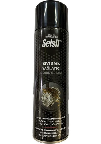 Selsil Sıvı Gres Yağlama Spreyi 500 ml
