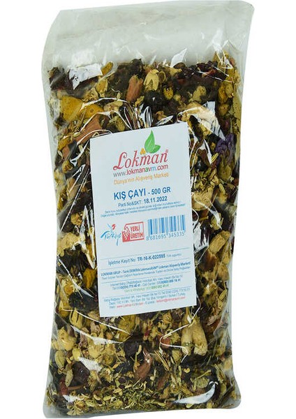 Bitkisel Karışık Osmanlı Çayı Kış Çayı 500 gr Paket