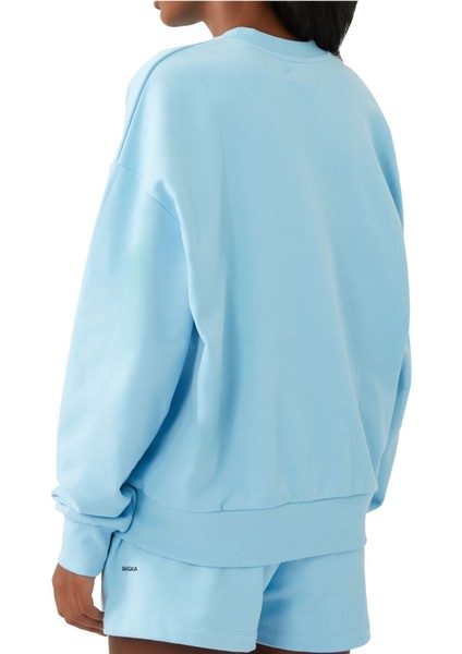 365 Organik Pamuklu Sweatshirt - Celestial Mavi modelleri